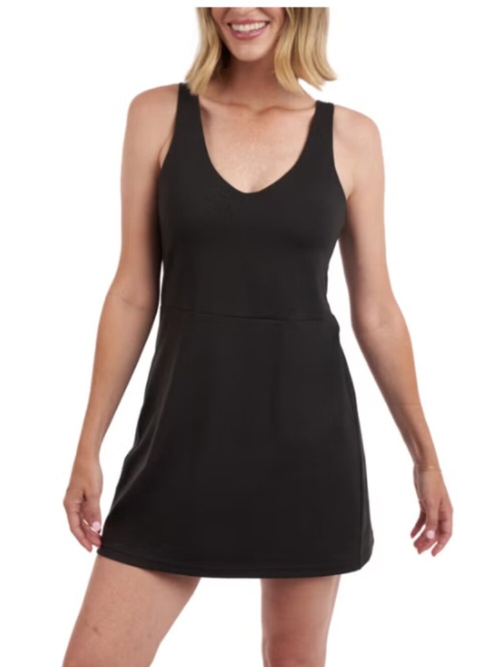 NWT Elle Sport Women's Active Black Dress Size Large